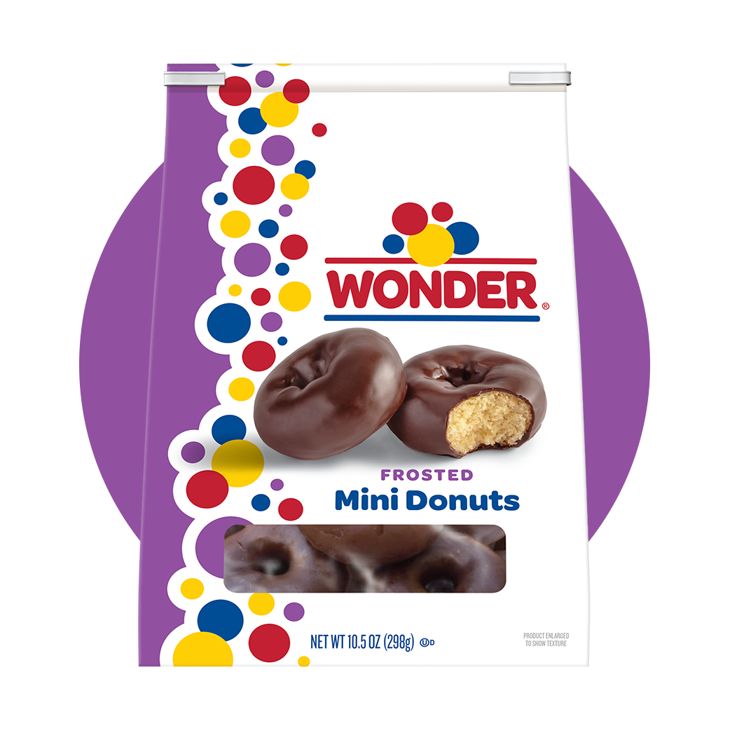 Wonder Frosted Mini Donuts — Wonder bread